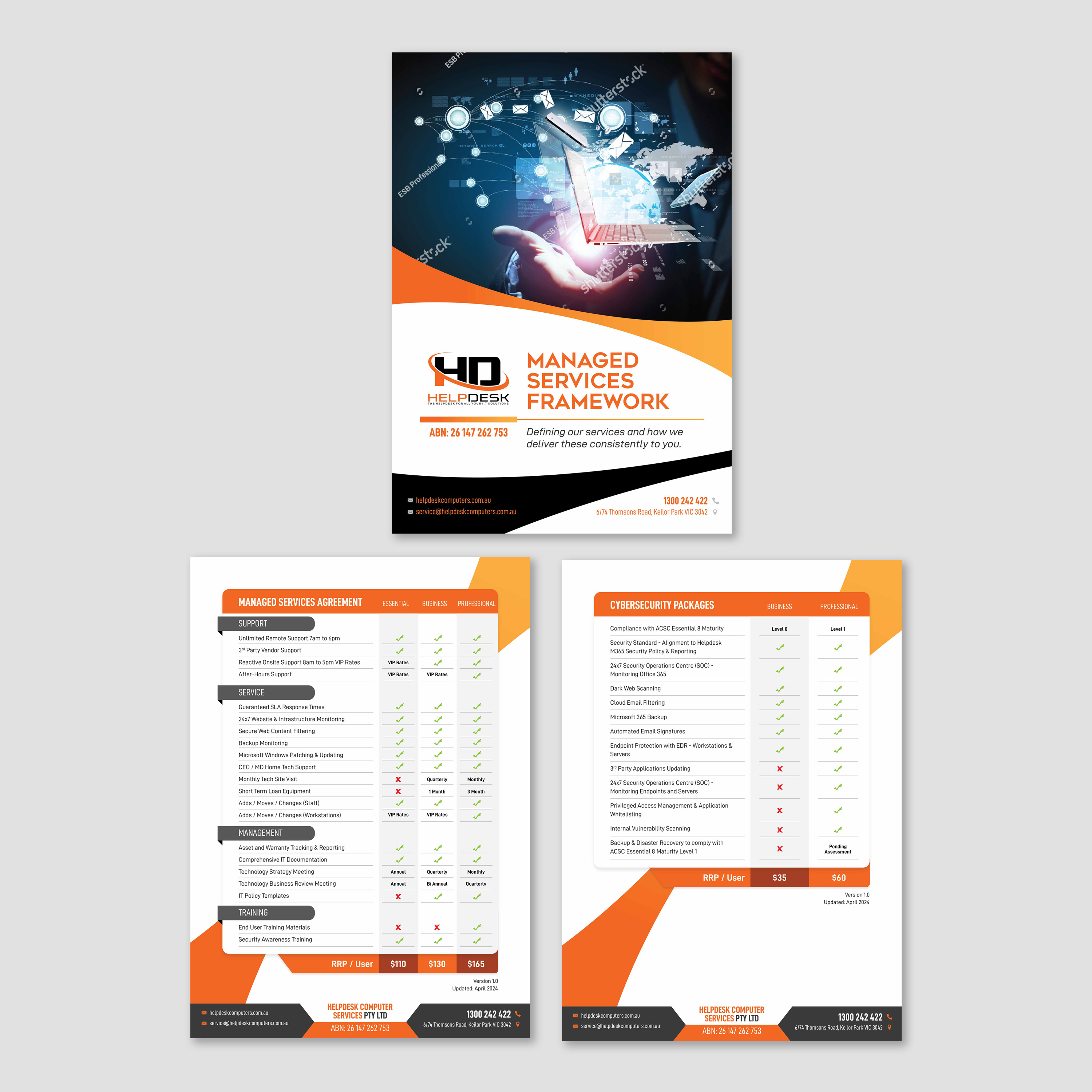 Flyer Design by san.ty for Helpdesk Computer Systems | Design #32770745