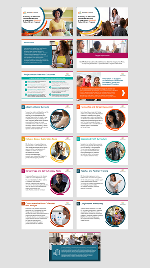 PowerPoint Design by Flatmilter for NS4ED | Design: #32764830