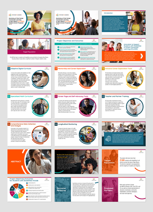 PowerPoint Design by Flatmilter for NS4ED | Design: #32771076
