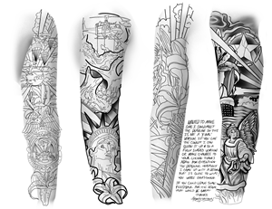 Tattoo Design by Kasey Smith for this project | Design: #32774171