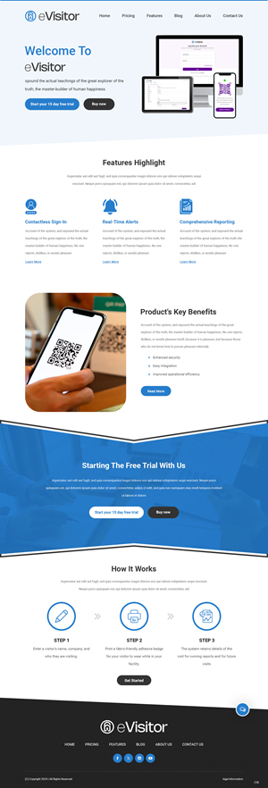 Web Design by pb for this project | Design: #32764403