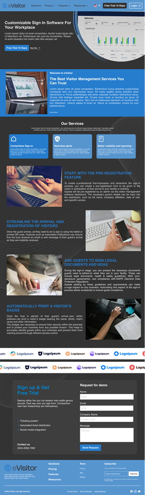 Web Design by Taufik H for this project | Design: #32802543