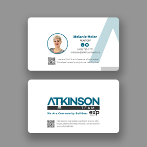 Business Card Design by Andrés Sebastián for this project | Design: #32802865