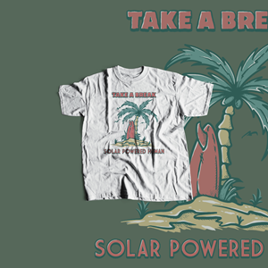 Design de T-shirt par Dimaswdwn pour SOLAR POWERED HUMAN LLC | Design #32802038