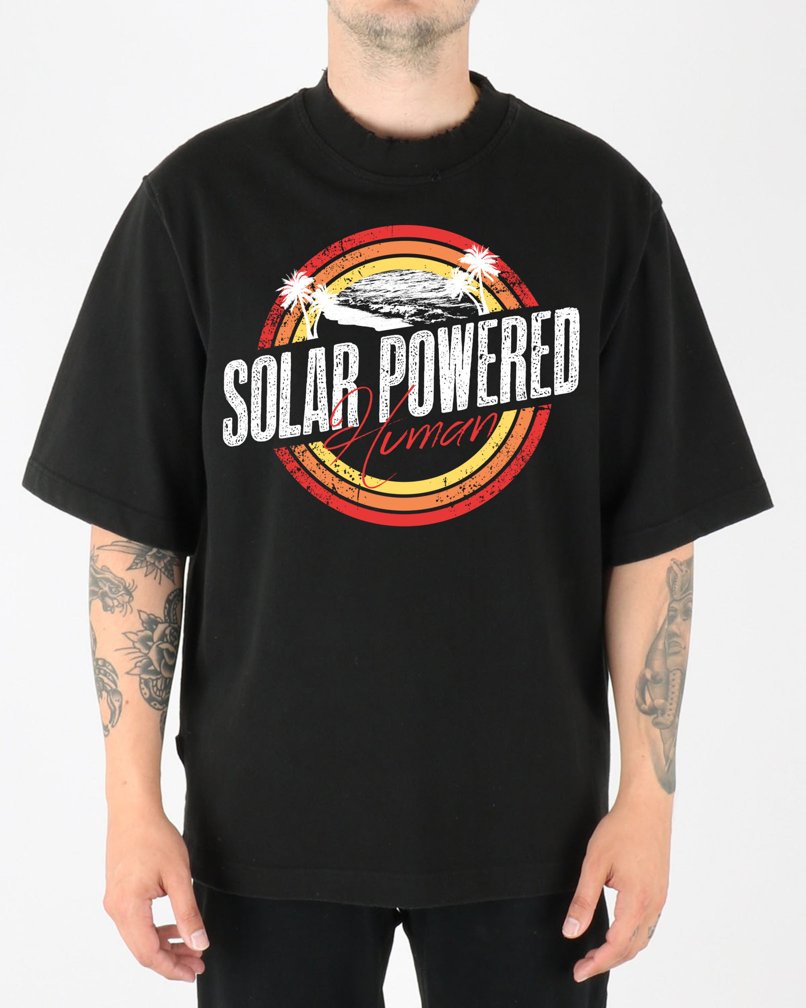 Diseño de Camiseta por O_O NIZAL O_O para SOLAR POWERED HUMAN LLC | Diseño #32809578