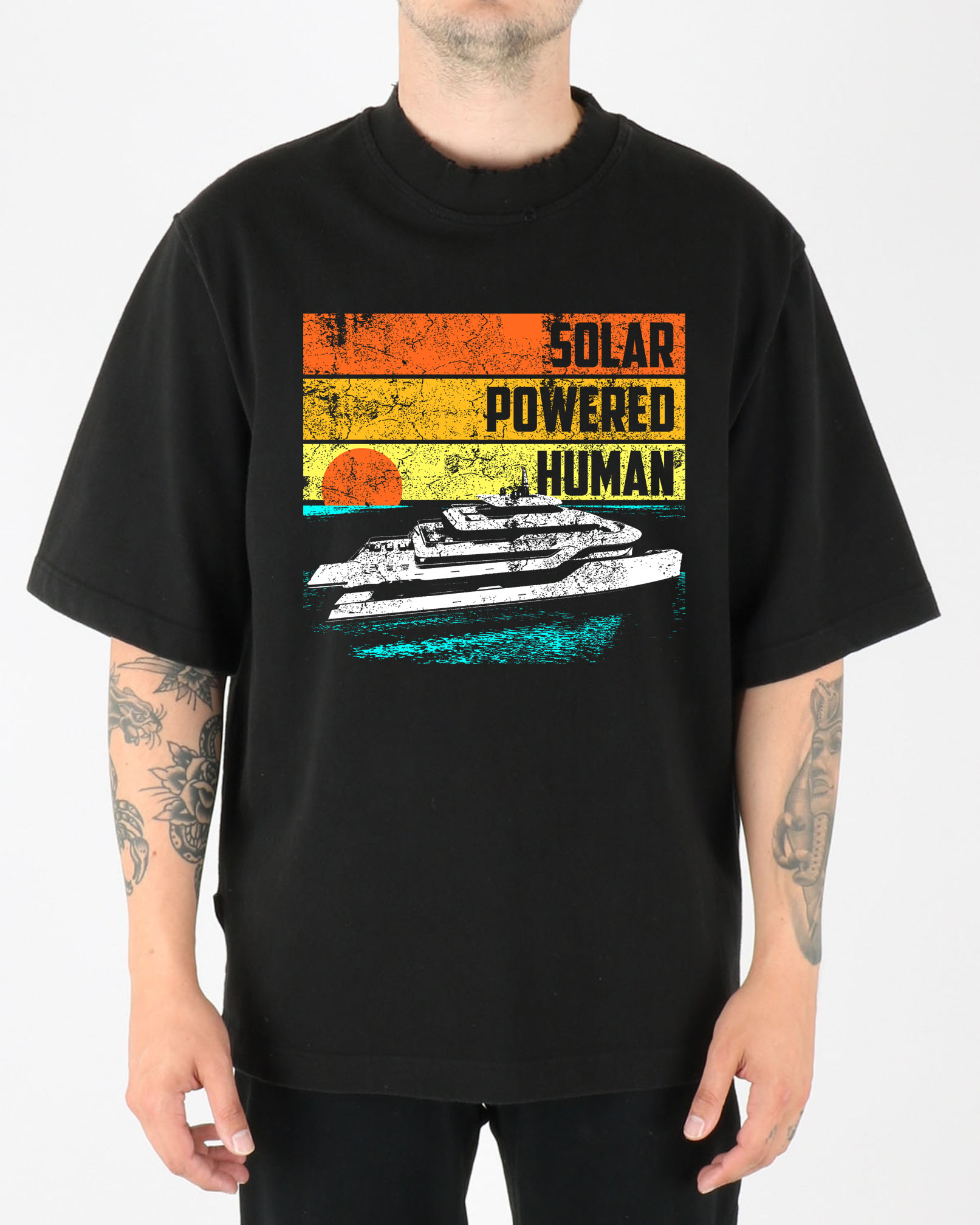 Diseño de Camiseta por O_O NIZAL O_O para SOLAR POWERED HUMAN LLC | Diseño #32809640