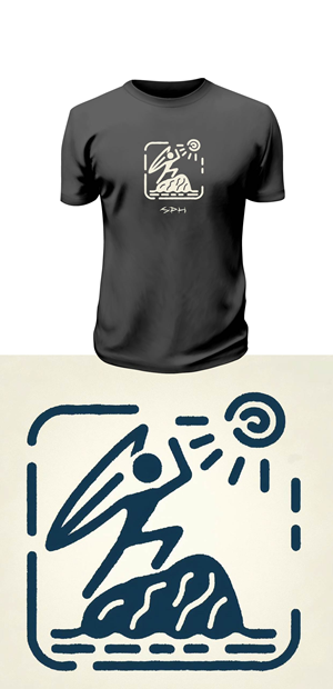 T-shirt Design by JatoDesign for SOLAR POWERED HUMAN LLC | Design: #32769750