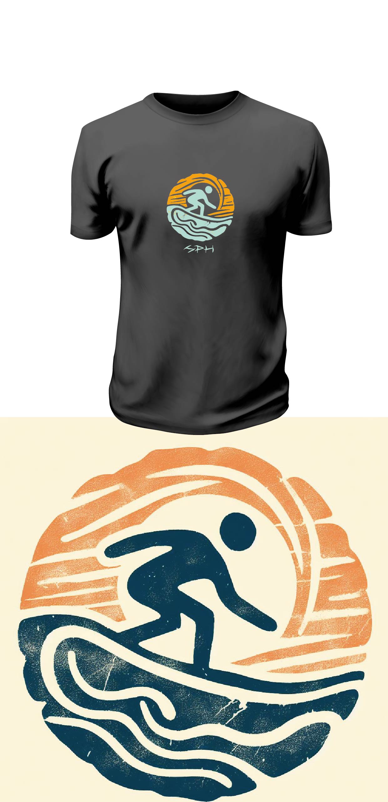 T-shirt Design by JatoDesign for SOLAR POWERED HUMAN LLC | Design #32769751