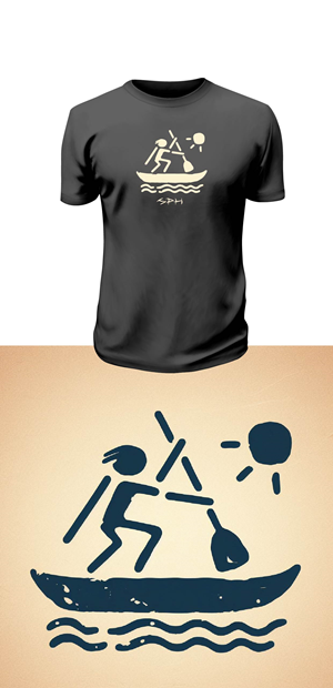 T-shirt Design by JatoDesign for SOLAR POWERED HUMAN LLC | Design: #32769760