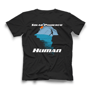 T-shirt Design by Feni:) for SOLAR POWERED HUMAN LLC | Design: #32799693