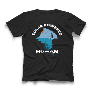 T-shirt Design by Feni:) for SOLAR POWERED HUMAN LLC | Design: #32799698