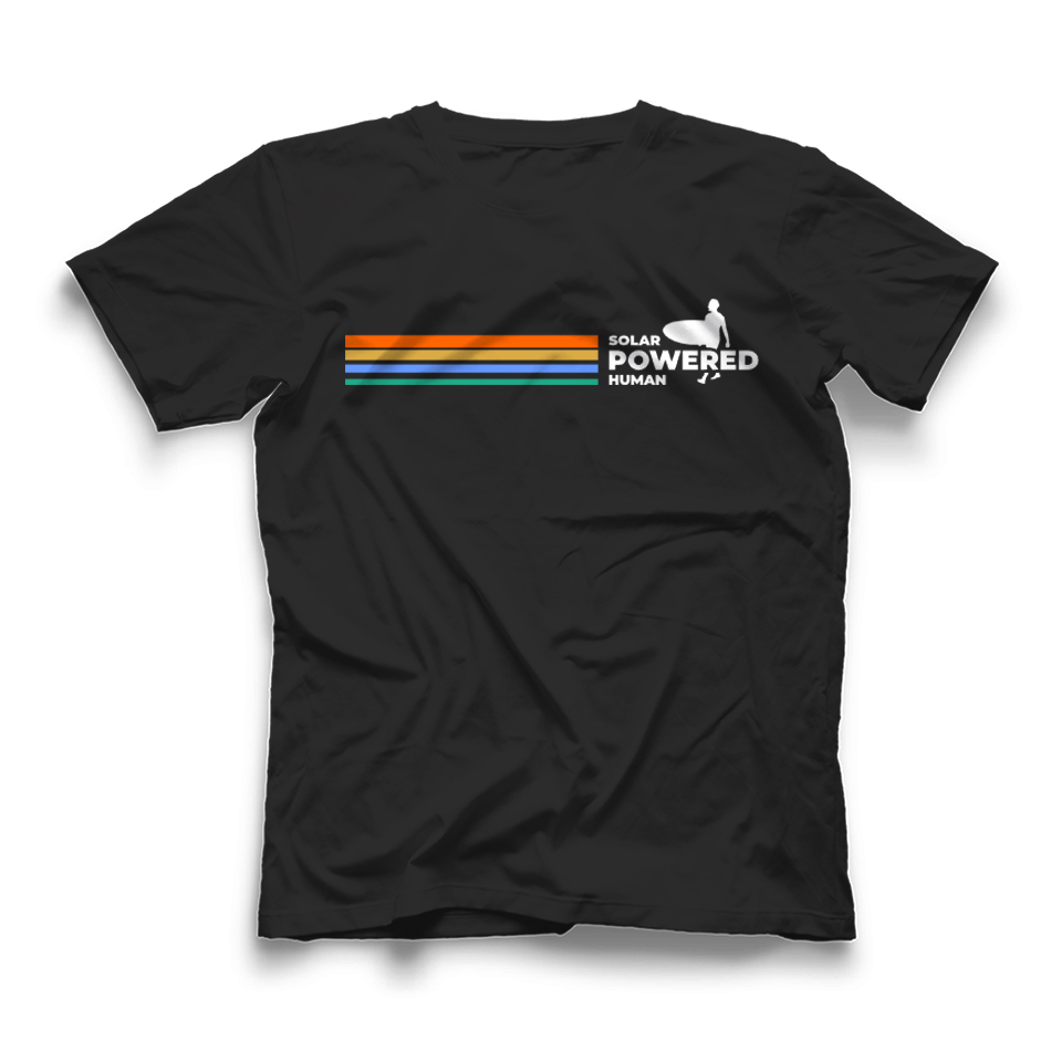 T-shirt Design by Feni:) for SOLAR POWERED HUMAN LLC | Design #32799704
