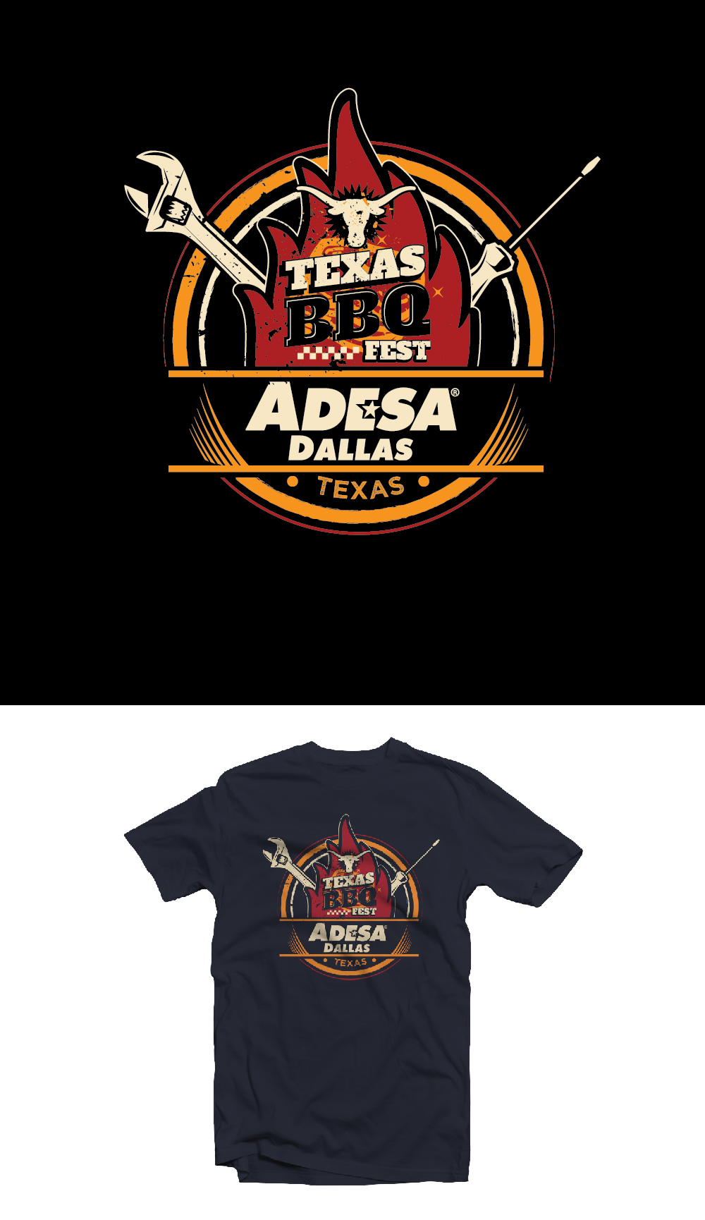 T-Shirt-Design von Ngoeg für ADESA Dallas | Design #32772112