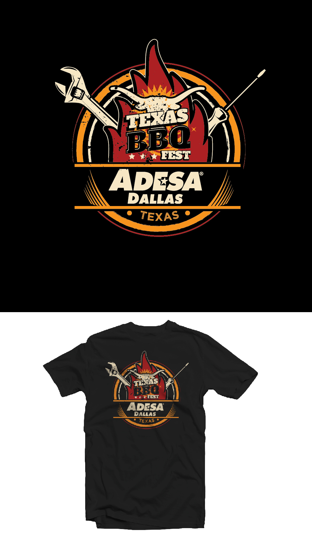 T-Shirt-Design von Ngoeg für ADESA Dallas | Design #32772114