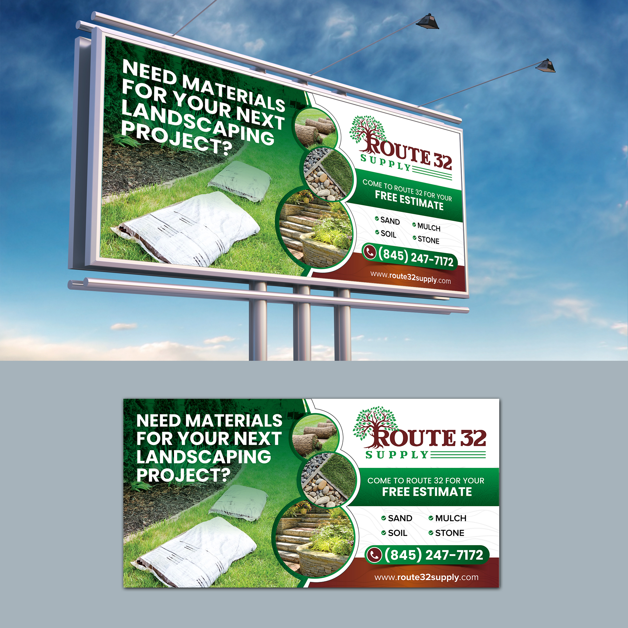 Billboard Design by GraphicMonster for Ashley Homes Construction Co LLC | Design #32777635