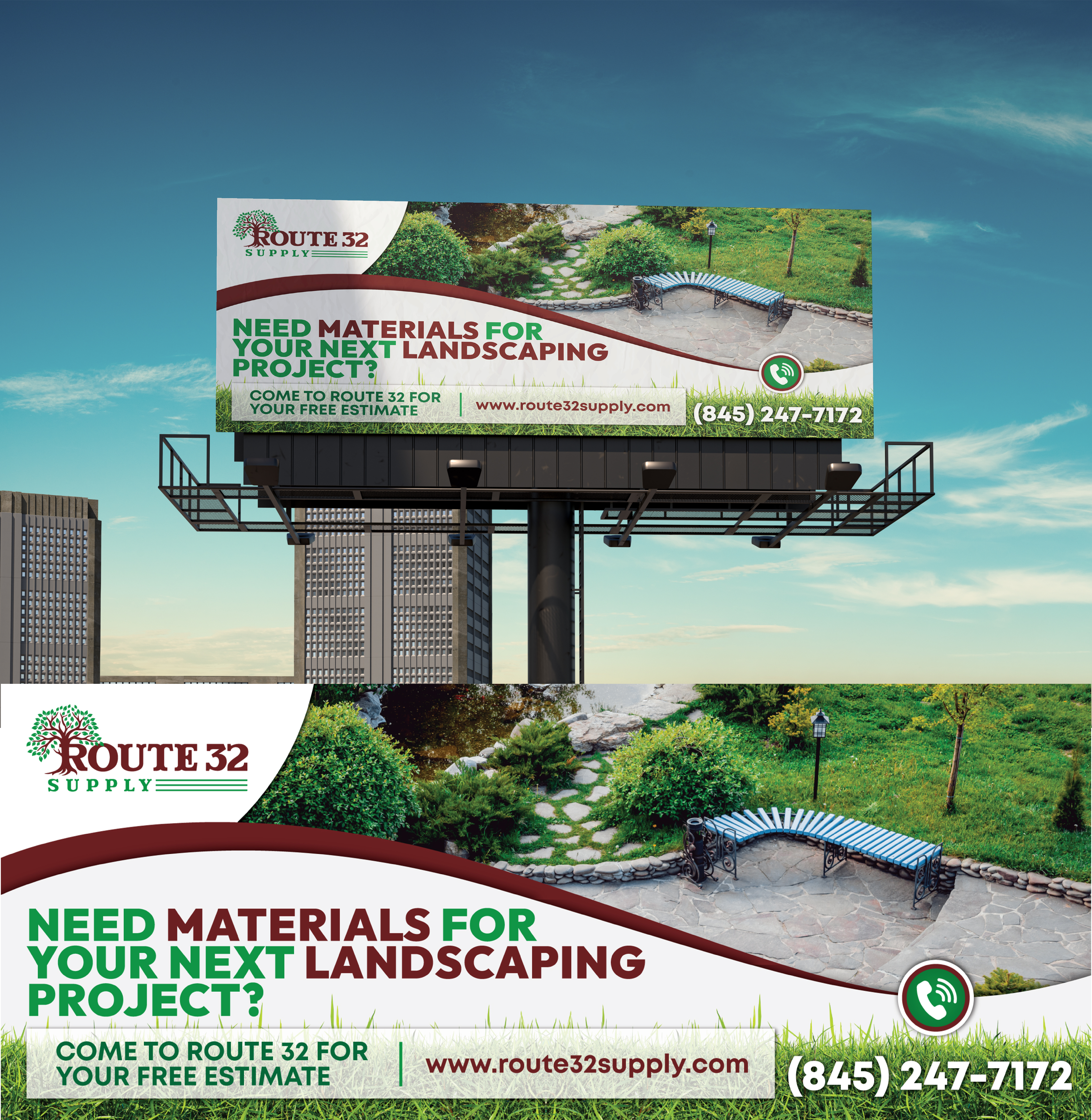 Billboard Design by Impressive Solutions for Ashley Homes Construction Co LLC | Design #32890695