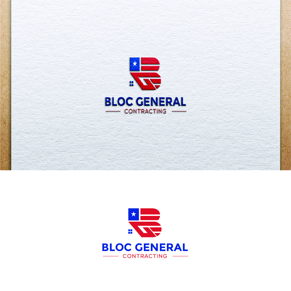 Elegant, Playful, Construction Logo Design for Bloc General Contracting ...