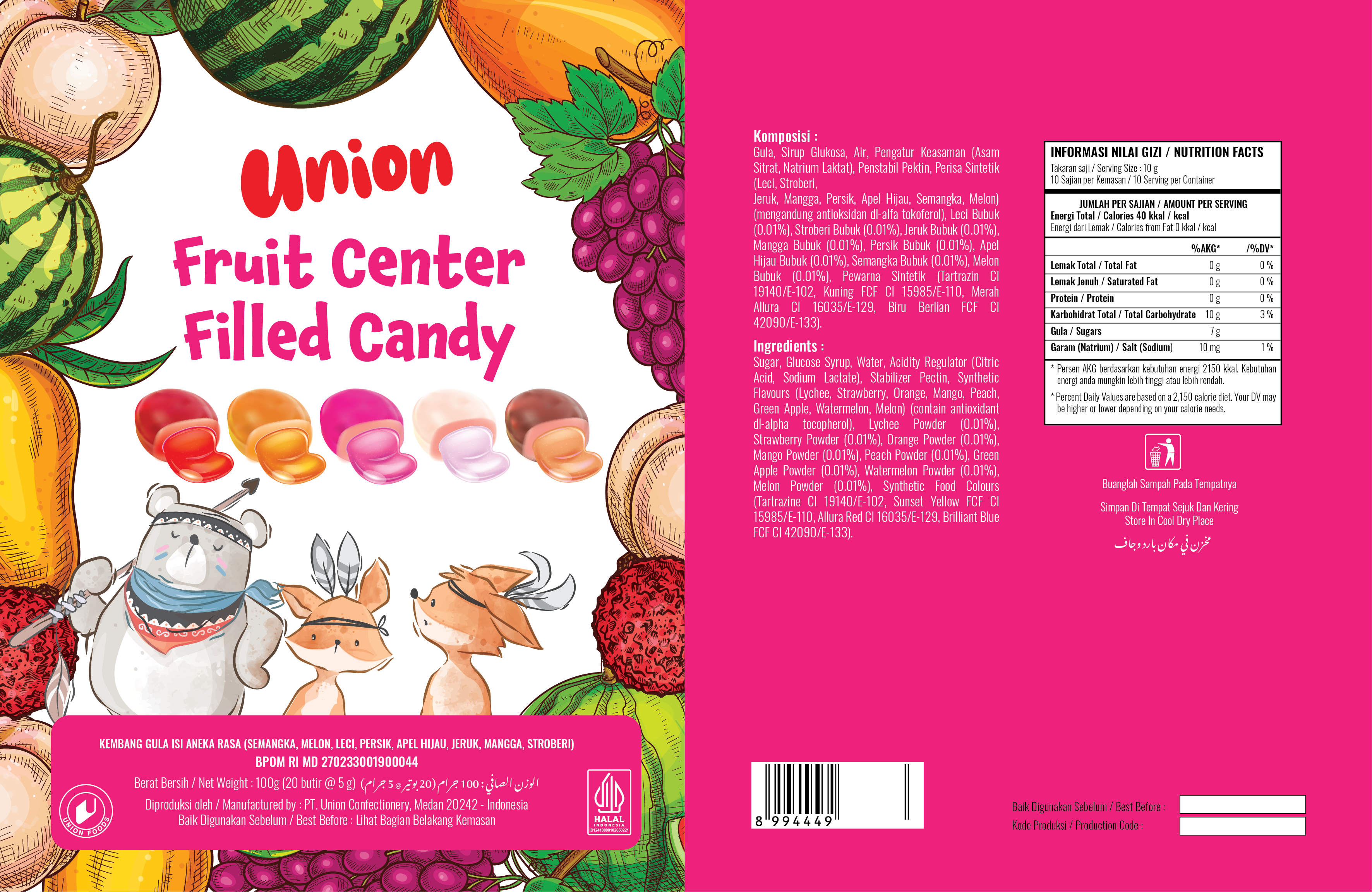 Packaging Design by Vyacheslav65 for PT. Union Confectionery | Design #32909803