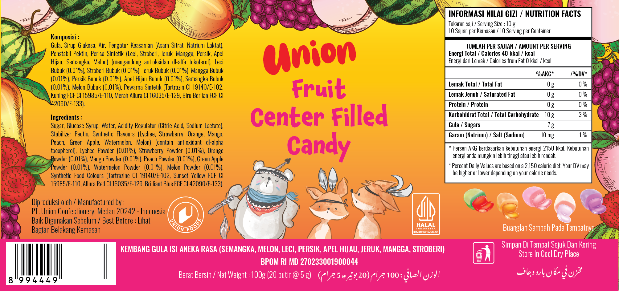 Packaging Design by Vyacheslav65 for PT. Union Confectionery | Design #32950392