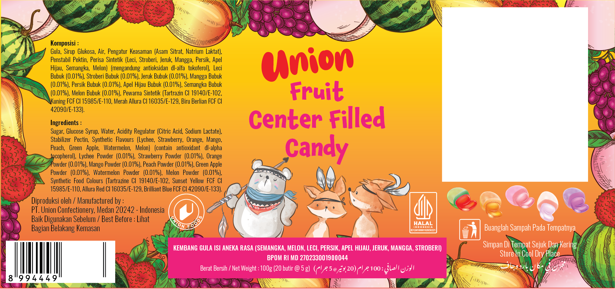 Packaging Design by Vyacheslav65 for PT. Union Confectionery | Design #32956020
