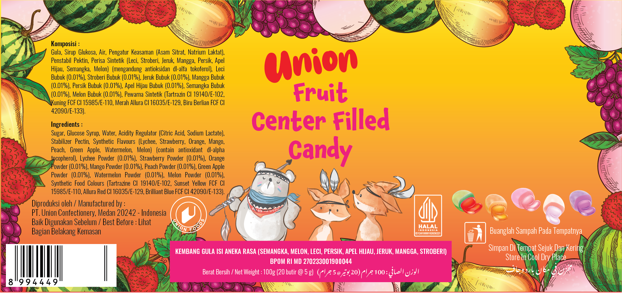 Packaging Design by Vyacheslav65 for PT. Union Confectionery | Design #32956116