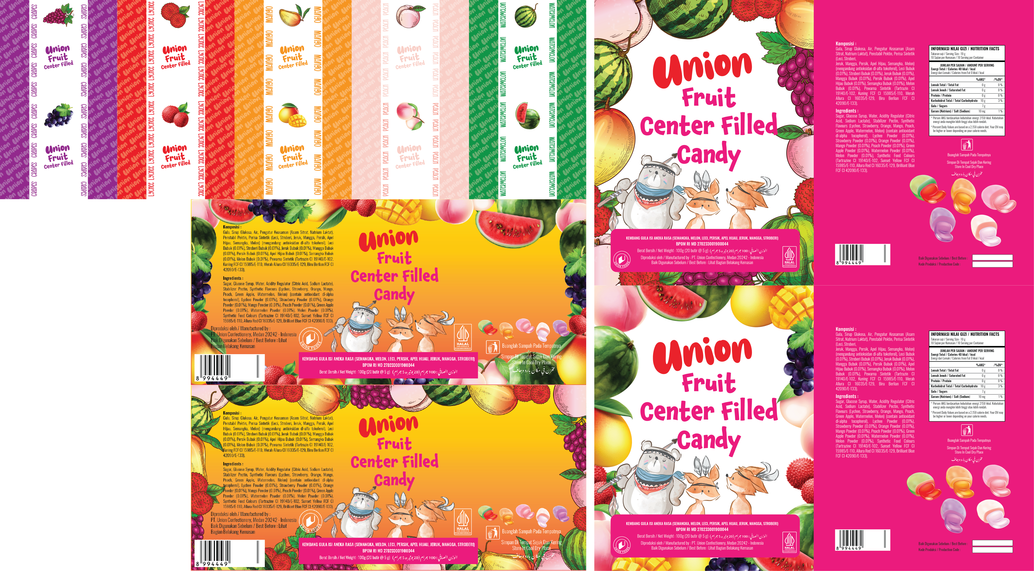 Packaging Design by Vyacheslav65 for PT. Union Confectionery | Design: #32956119