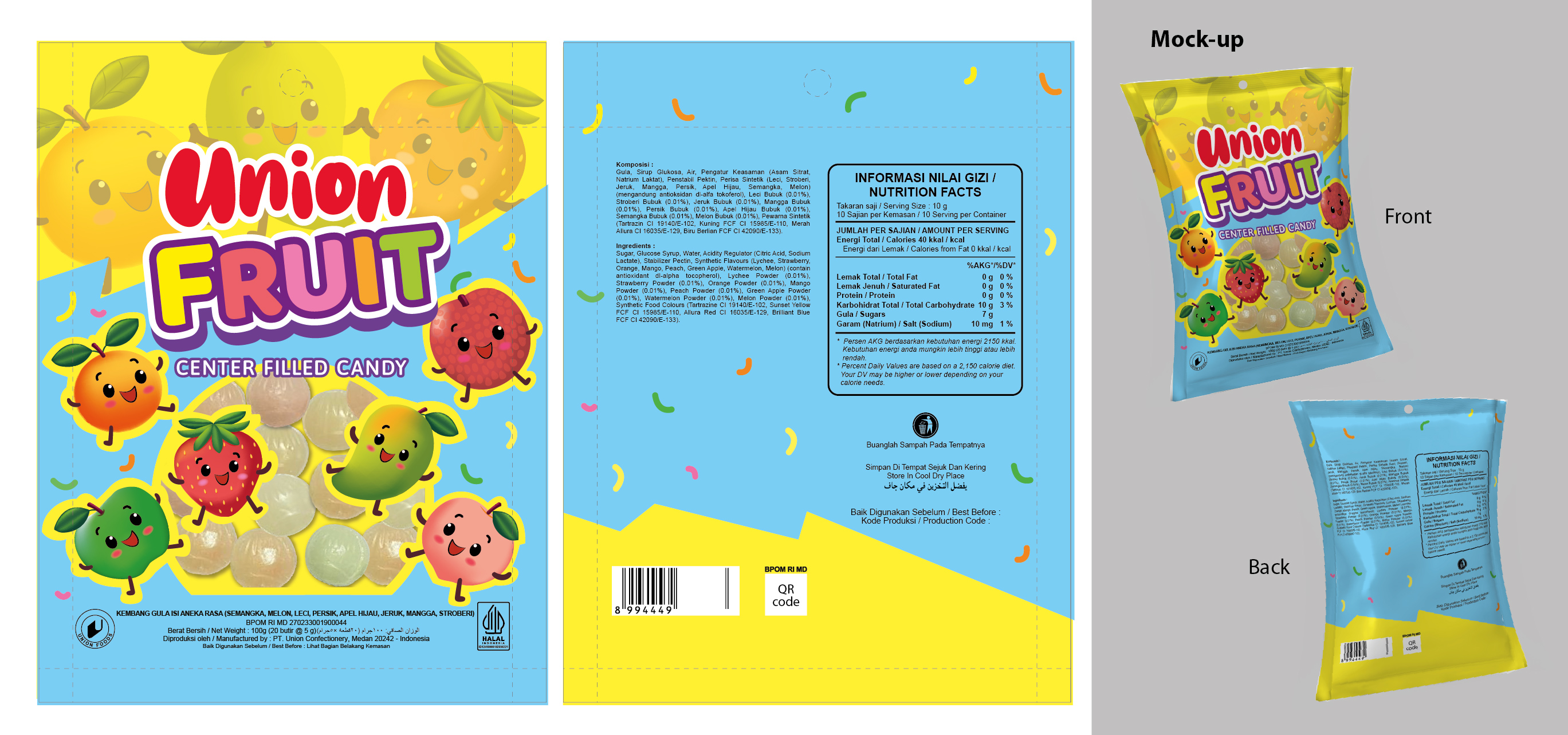 Packaging Design by Mavis Goh for PT. Union Confectionery | Design #32813685