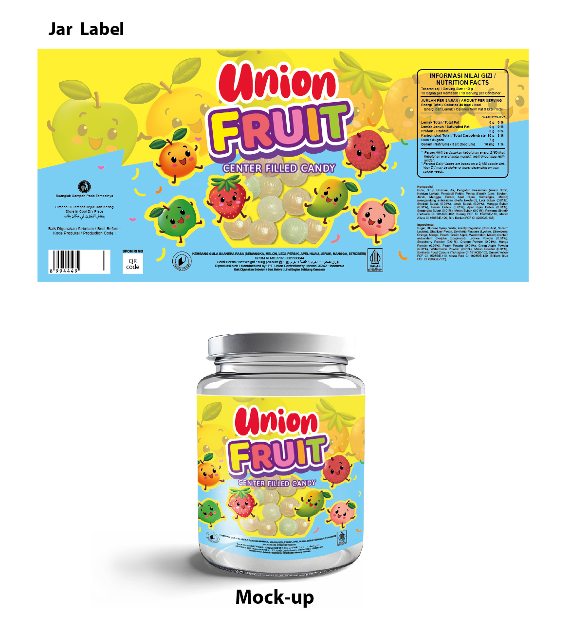 Packaging Design by Mavis Goh for PT. Union Confectionery | Design #32828442