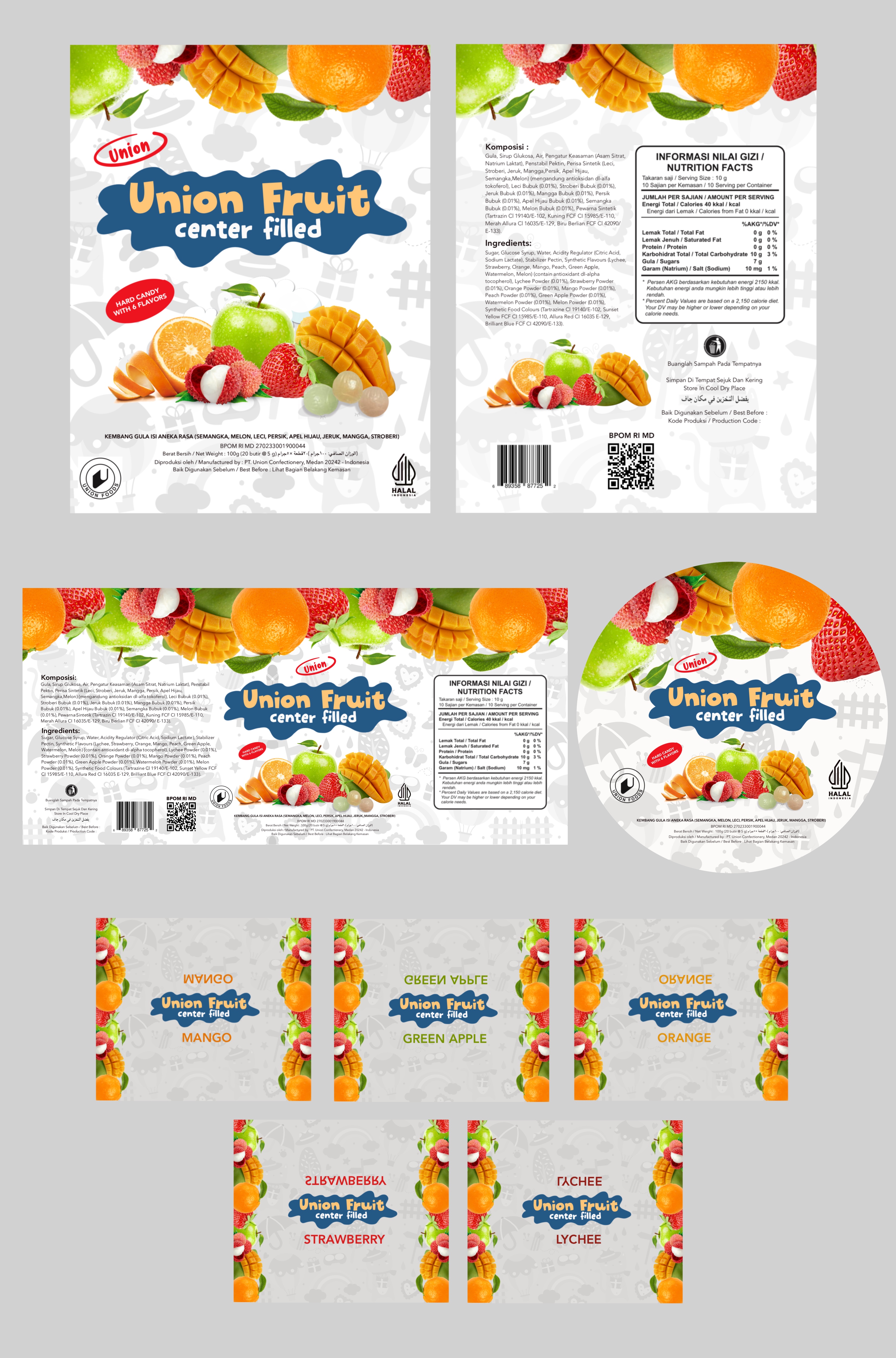 Verpackungs-Design von Topi ufo für PT. Union Confectionery | Design #32845324