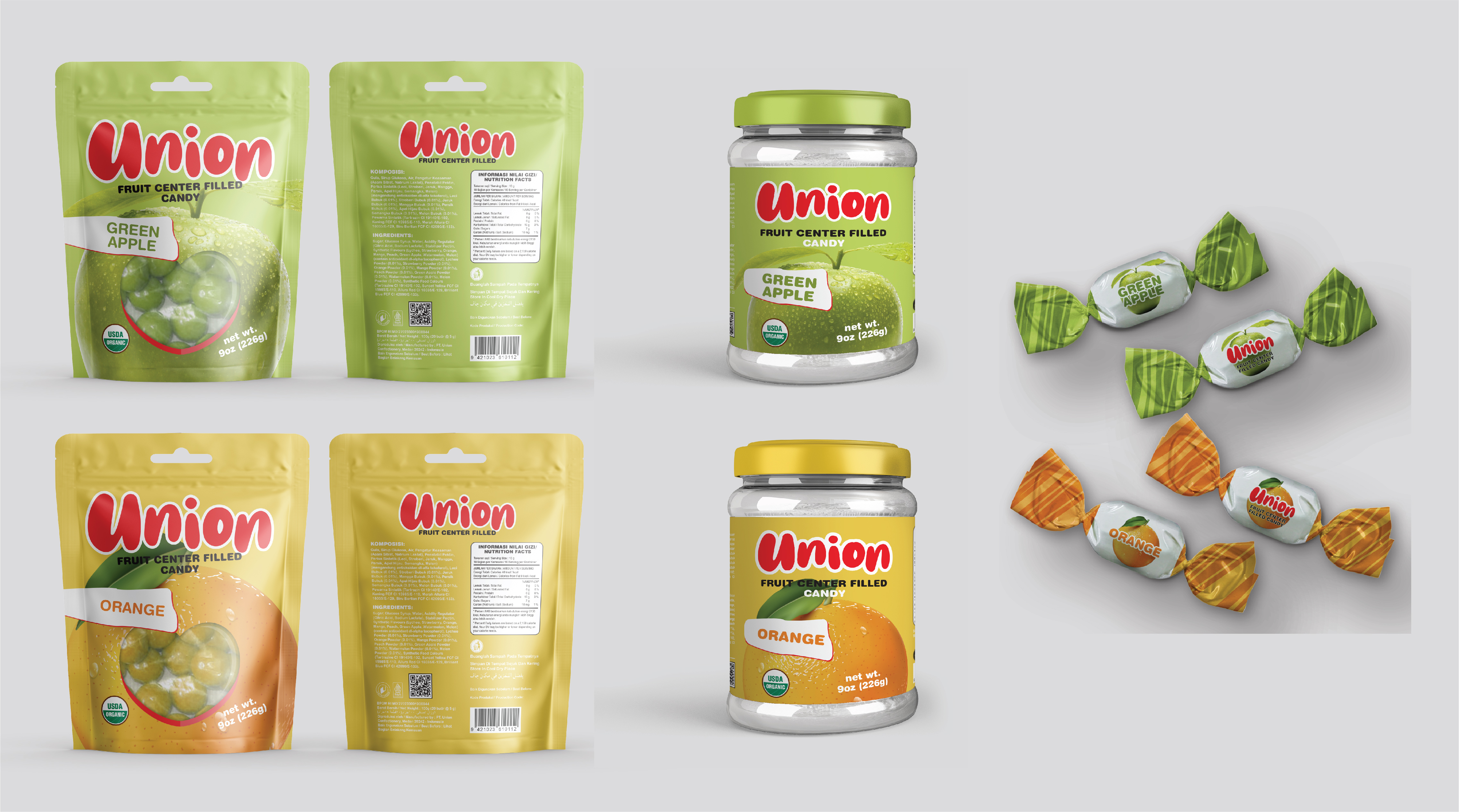 Packaging Design by Abdulmumin Imam for PT. Union Confectionery | Design #32838107
