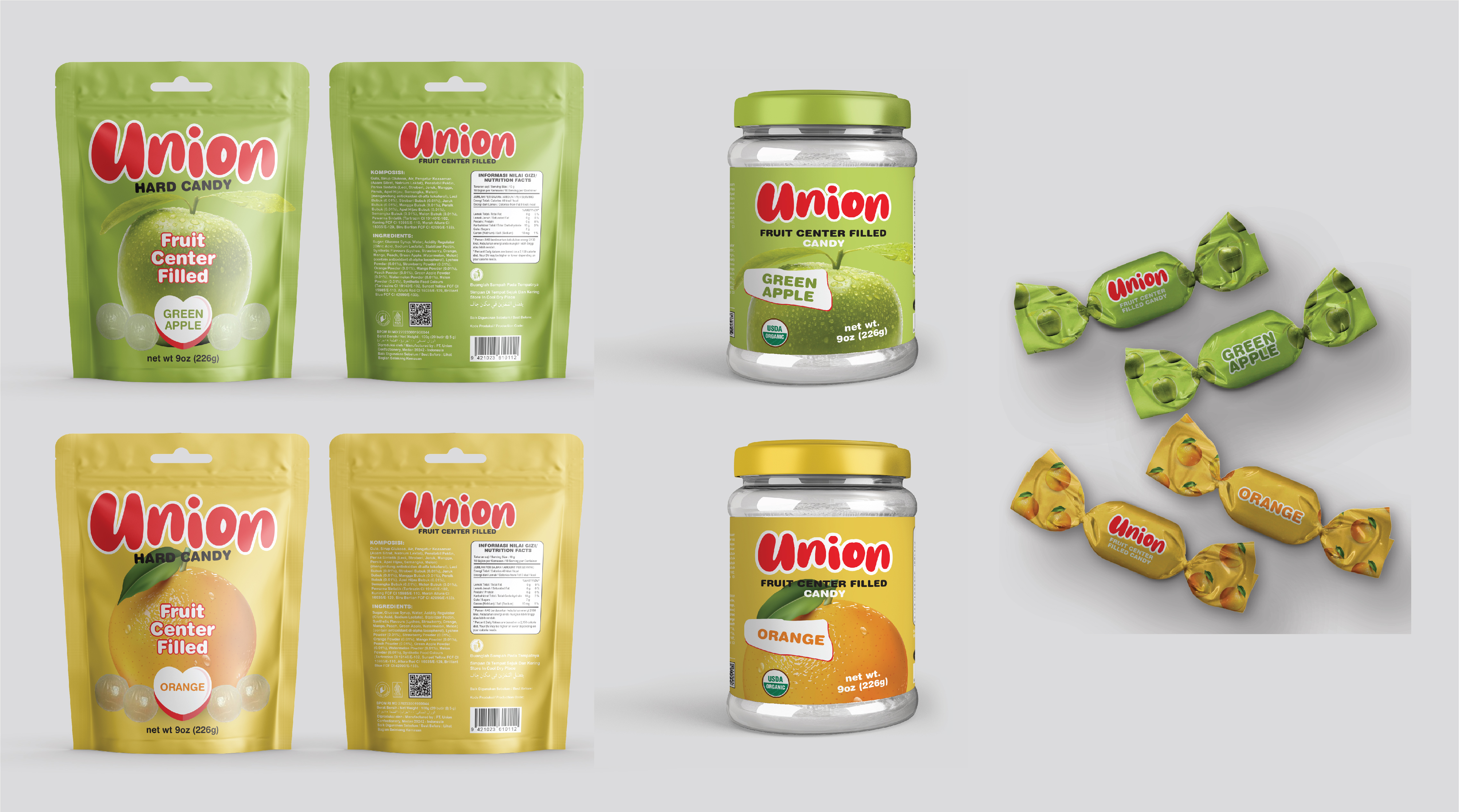 Packaging Design by Abdulmumin Imam for PT. Union Confectionery | Design #32838108