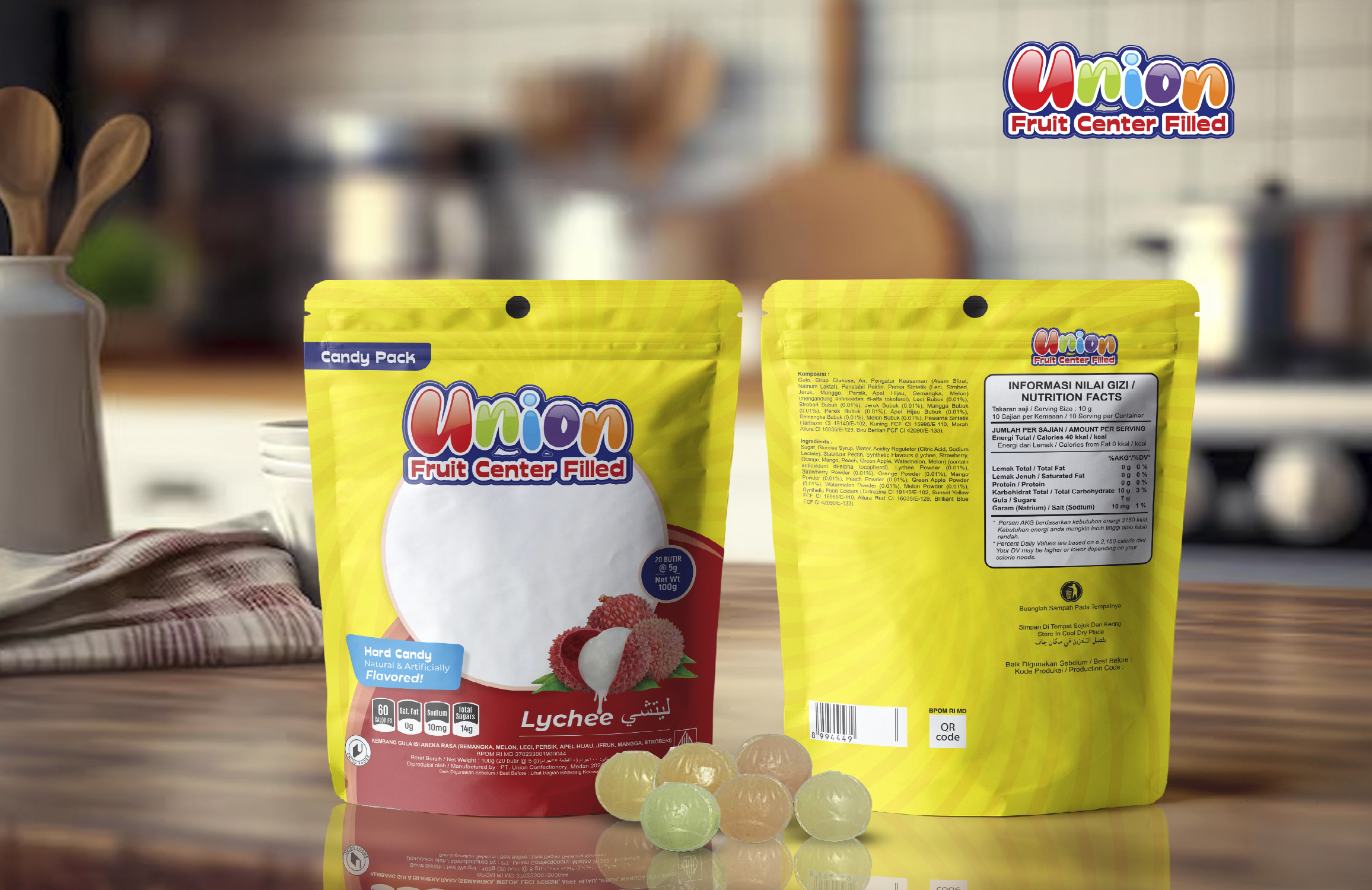 Packaging Design by Tuba Art Studio. IZ (IMRAN ZW) for PT. Union Confectionery | Design #32793280