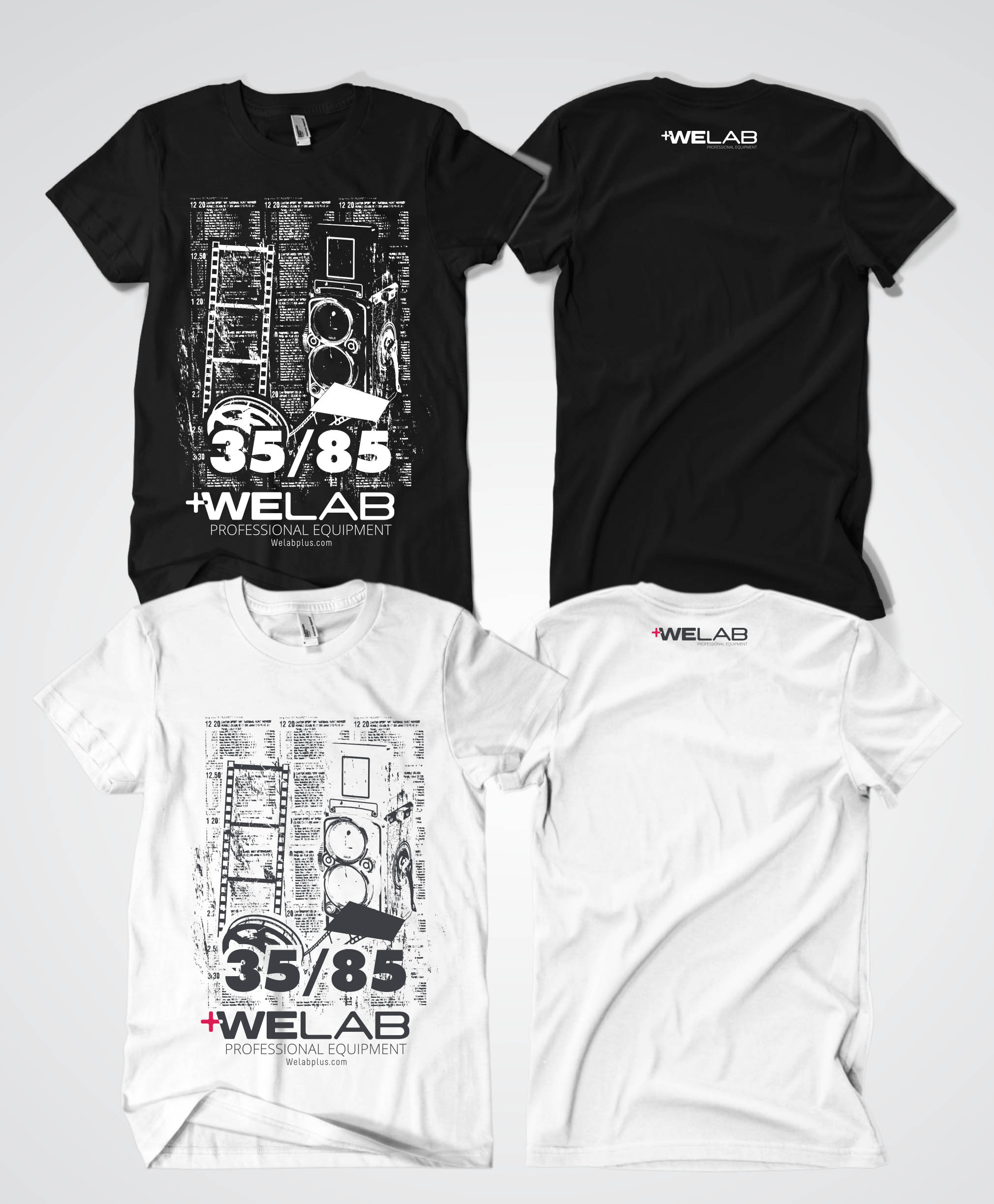 T-shirt Design by Rheanza for Welab Professional Equipment SL | Design #32784769