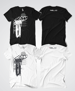 T-shirt Design by Rheanza for Welab Professional Equipment SL | Design: #32784774