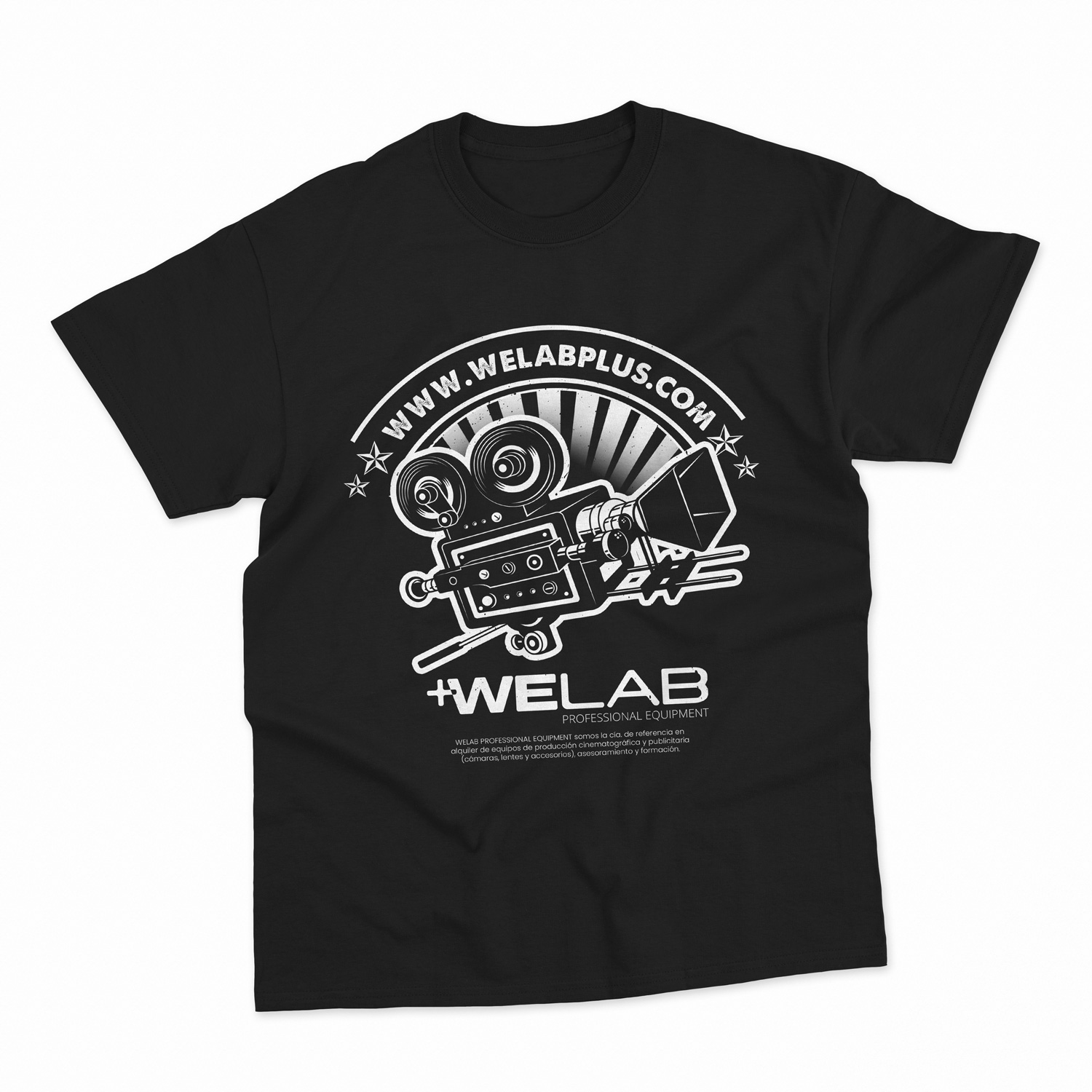 T-shirt Design by Pixeo Design for Welab Professional Equipment SL | Design #32807995