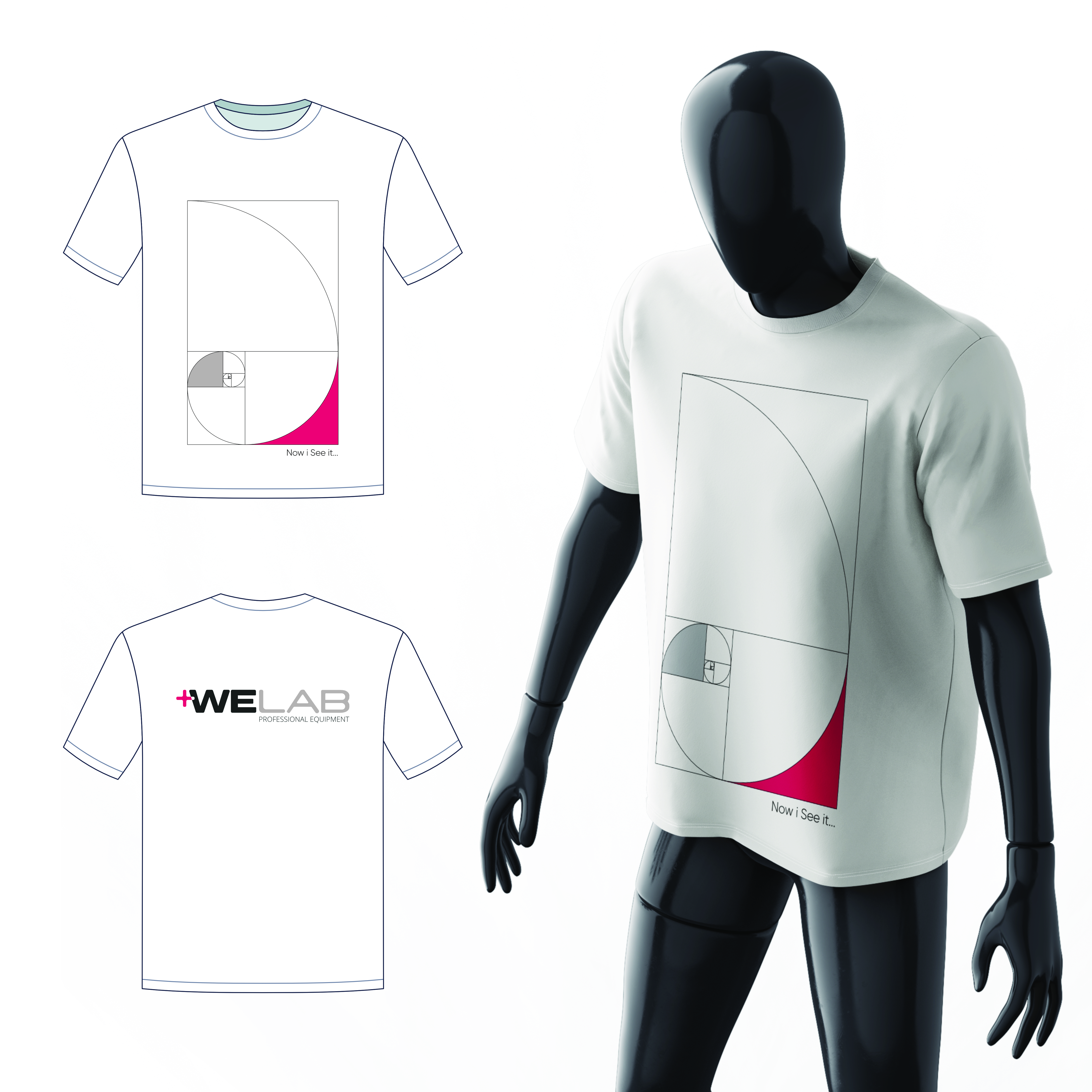 T-shirt Design by Skratches for Welab Professional Equipment SL | Design #32780195