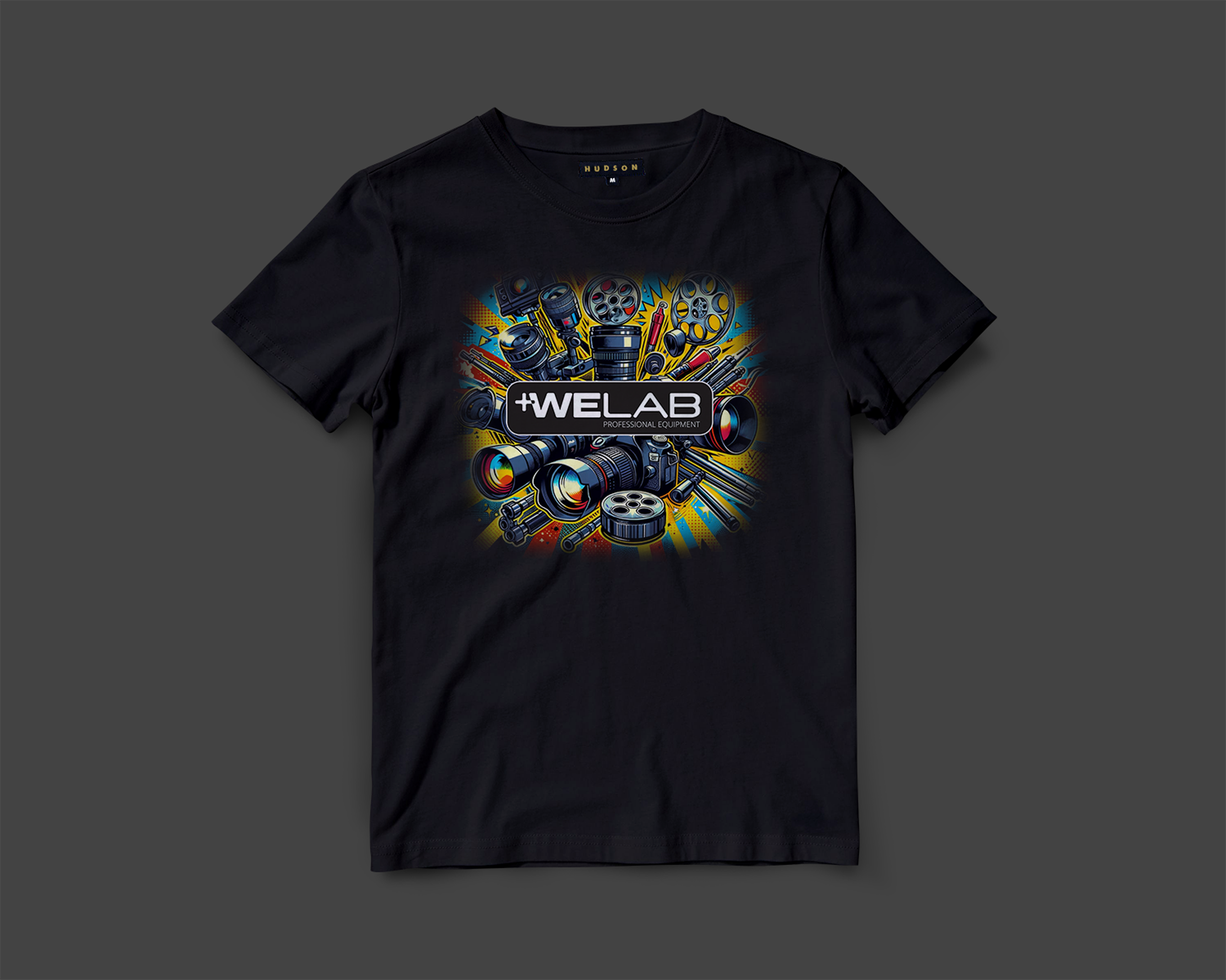 T-shirt Design by Lanka Ama for Welab Professional Equipment SL | Design #32781648