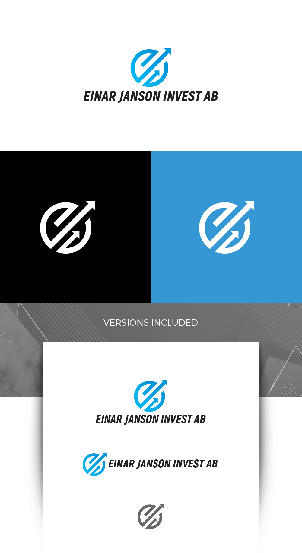 Logo Design by amazive for Einar Janson Invest AB | Design #32776880