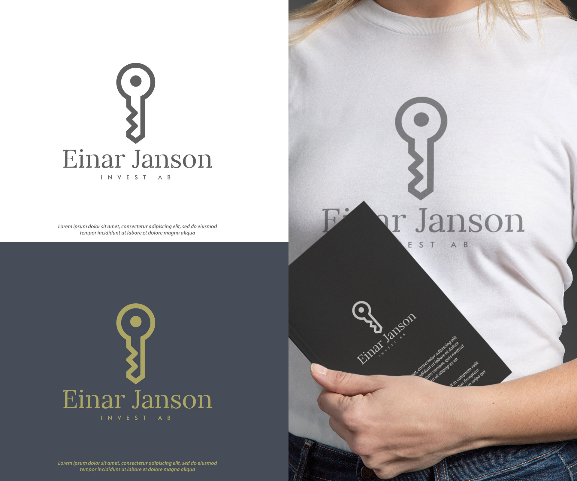Logo Design by Storebuilder Designs for Einar Janson Invest AB | Design #32770605