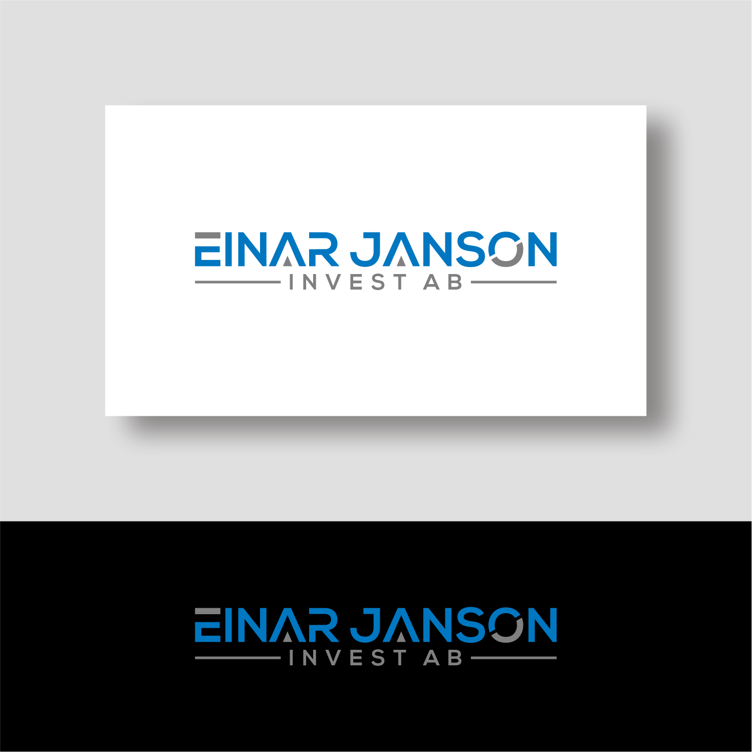 Logo-Design von semarco für Einar Janson Invest AB | Design #32769730