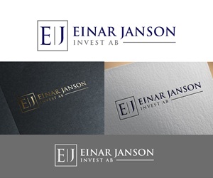 Logo Design by SR Creations. for Einar Janson Invest AB | Design: #32774864