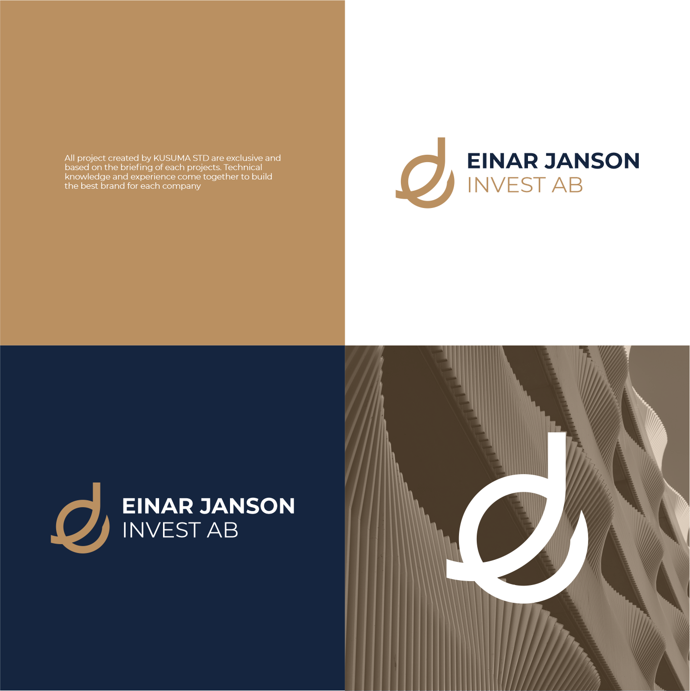 Logo-Design von Kusuma Studio für Einar Janson Invest AB | Design #32774207