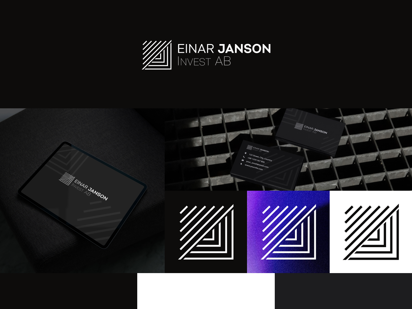 Logo Design by .hamza.do. for Einar Janson Invest AB | Design #32780056