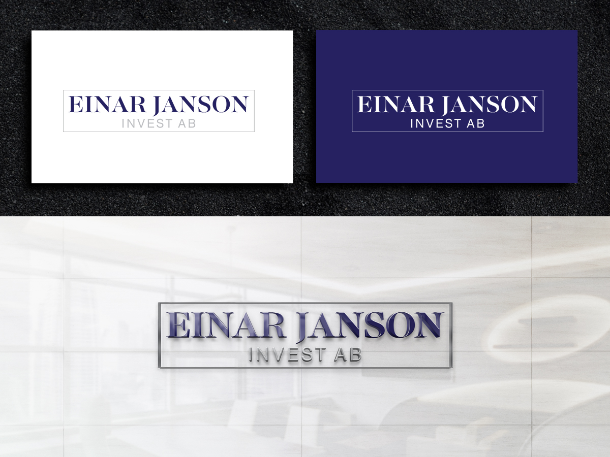 Logo Design by ArtSamurai for Einar Janson Invest AB | Design #32772942