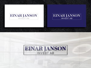Logo Design by ArtSamurai for Einar Janson Invest AB | Design: #32772942