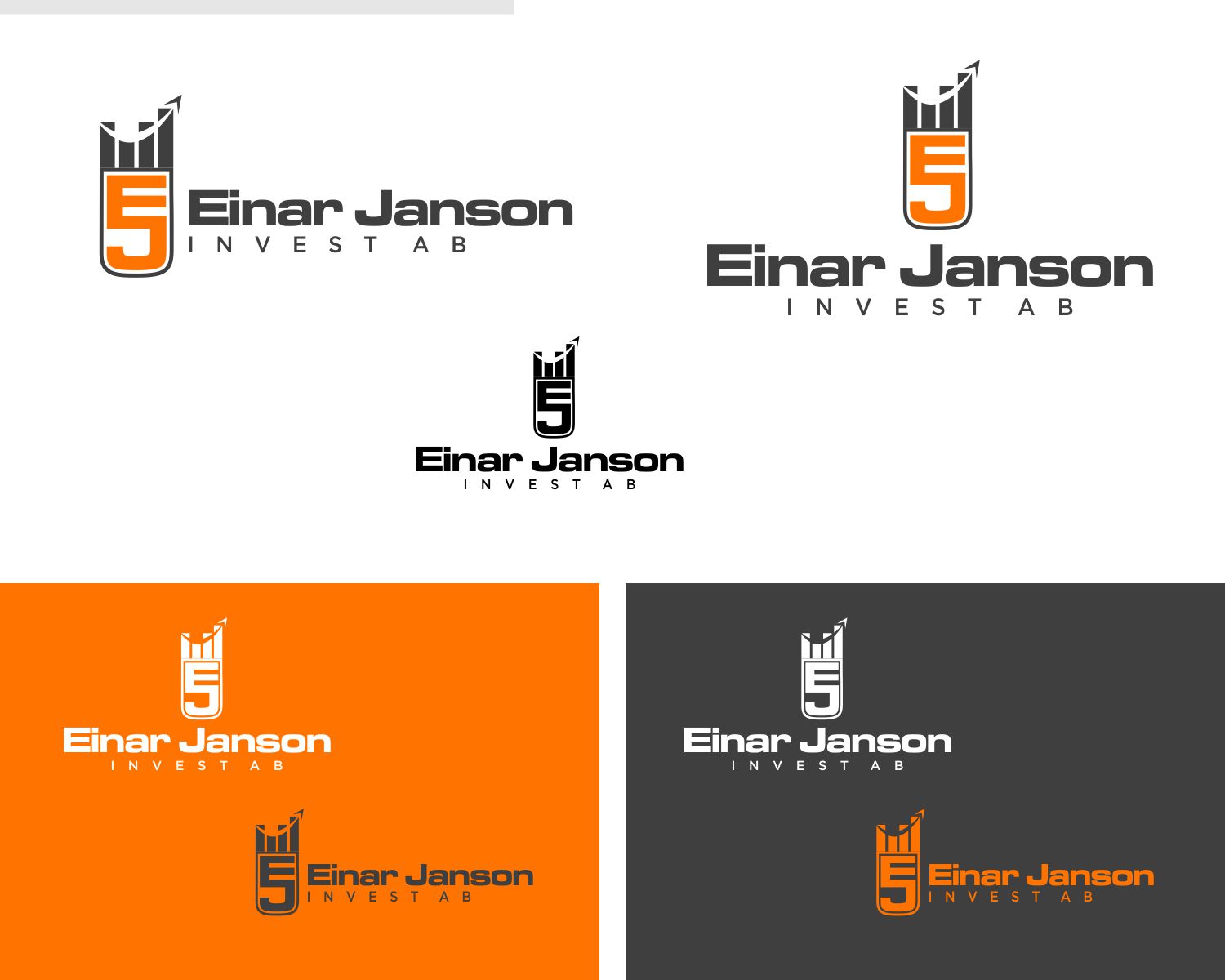 Design de Logo par DesignMX (Renan Mejia) pour Einar Janson Invest AB | Design #32771699