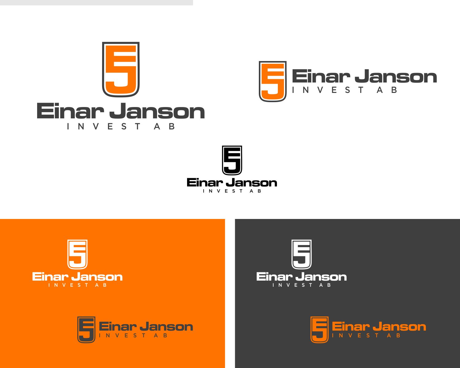 Diseño de Logo por DesignMX (Renan Mejia) para Einar Janson Invest AB | Diseño #32771700