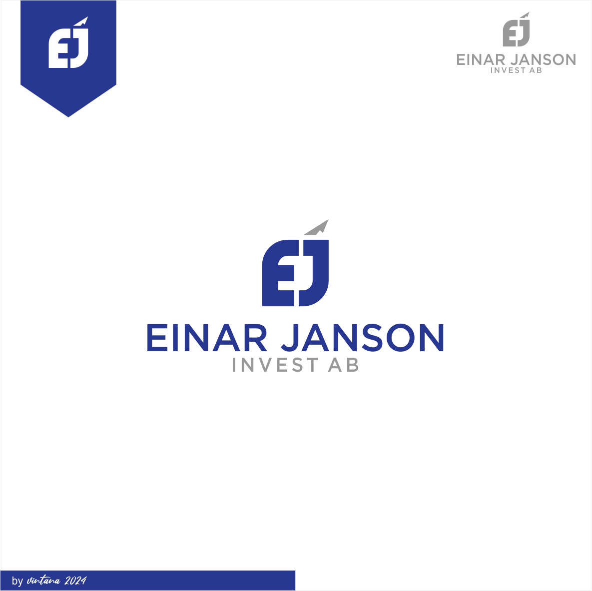 Diseño de Logo por vintana para Einar Janson Invest AB | Diseño #32770101