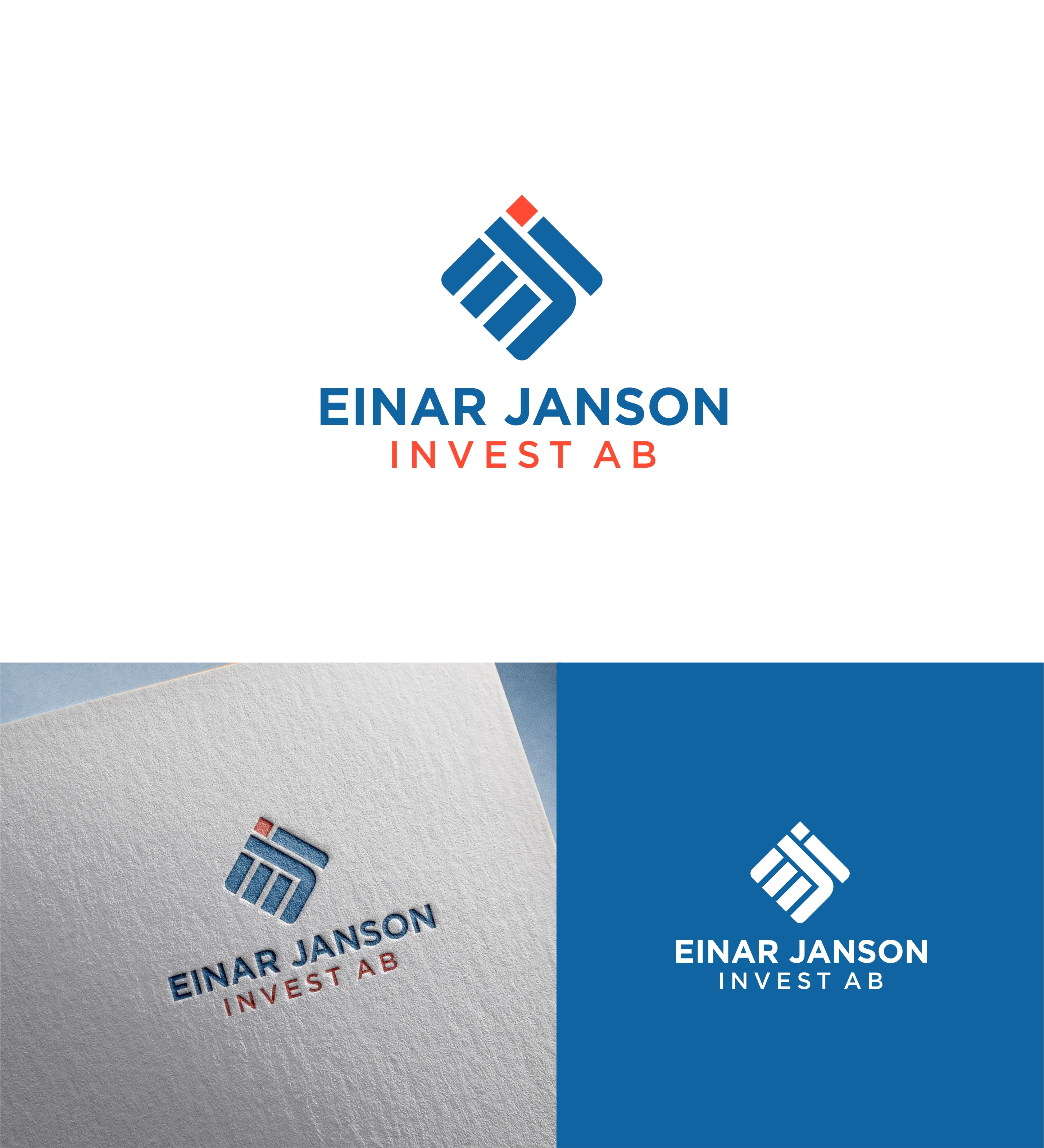 Logo Design by Joenet Jayawarna for Einar Janson Invest AB | Design #32780763