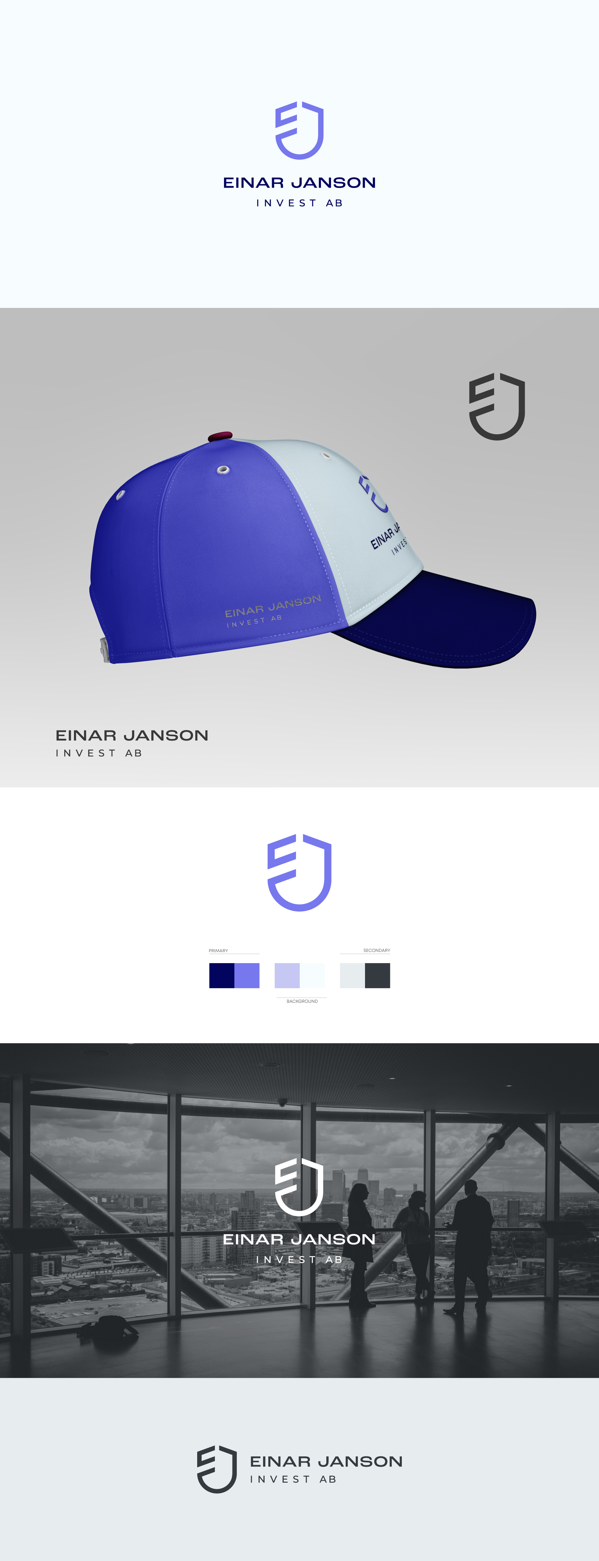 Logo Design by Moon Design. for Einar Janson Invest AB | Design #32779688